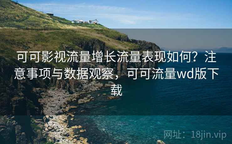可可影视流量增长流量表现如何？注意事项与数据观察，可可流量wd版下载  第2张