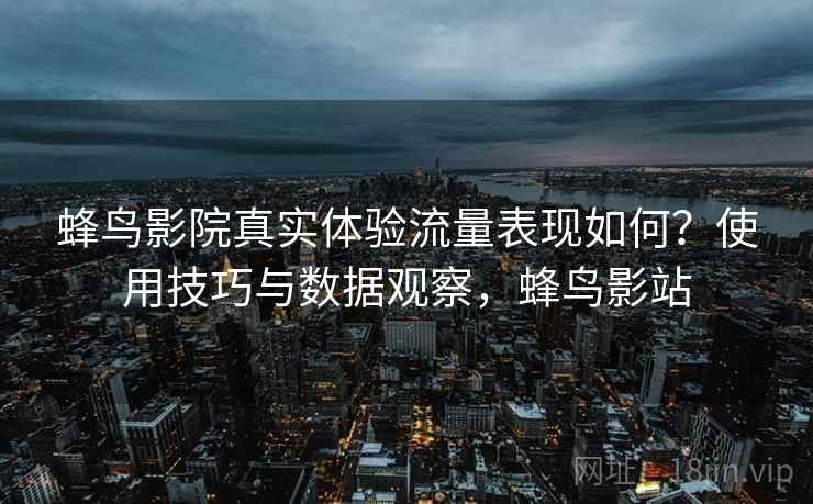 蜂鸟影院真实体验流量表现如何？使用技巧与数据观察，蜂鸟影站  第2张