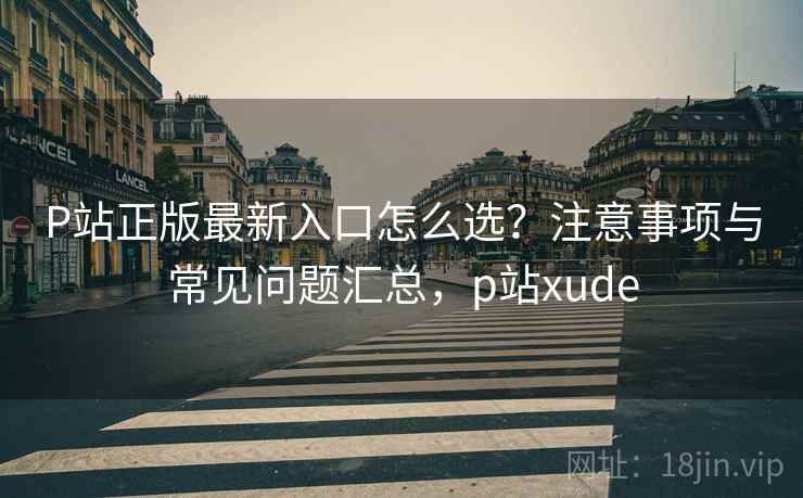 P站正版最新入口怎么选？注意事项与常见问题汇总，p站xude  第2张