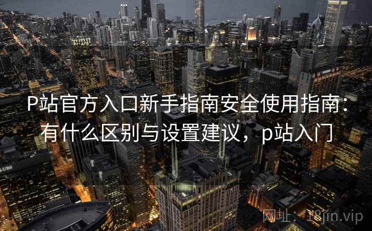 P站官方入口新手指南安全使用指南:有什么区别与设置建议,p站入门 第2张 P站官方入口新手指南安全使用指南:有什么区别与设置建议,p站入门 第2张