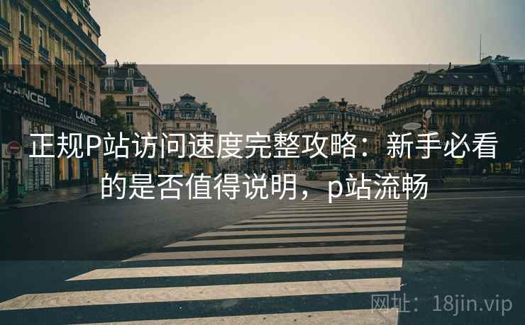 正规P站访问速度完整攻略:新手必看的是否值得说明,p站流畅 第2张 正规P站访问速度完整攻略:新手必看的是否值得说明,p站流畅 第2张