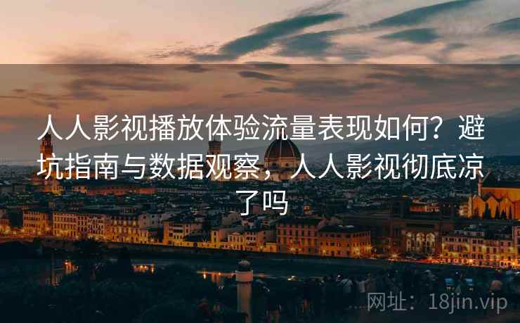 人人影视播放体验流量表现如何?避坑指南与数据观察,人人影视彻底凉了吗 第1张 人人影视播放体验流量表现如何?避坑指南与数据观察,人人影视彻底凉了吗 第1张